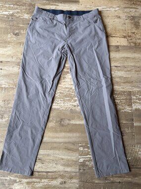 ADIDAS Golf Go-To 5 Pocket Pants Gray Men’s 34x32